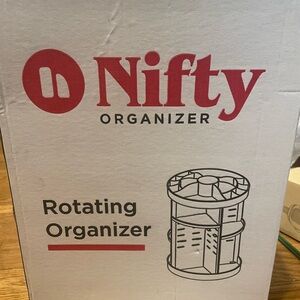 Nifty Rotating Makeup Organizer For Vanity - 360 Degree